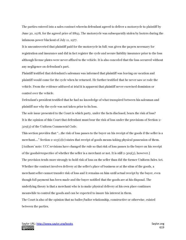 Business Law and the Legal Environment - Page 619